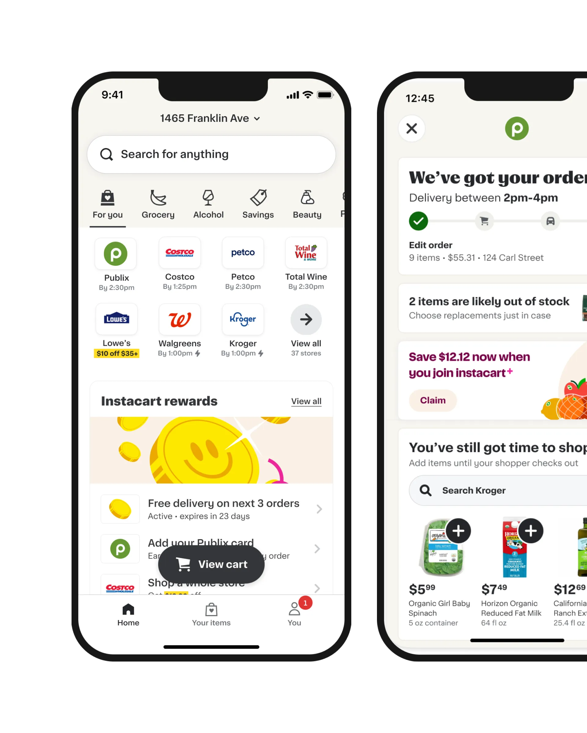 INSTACART—case study cover